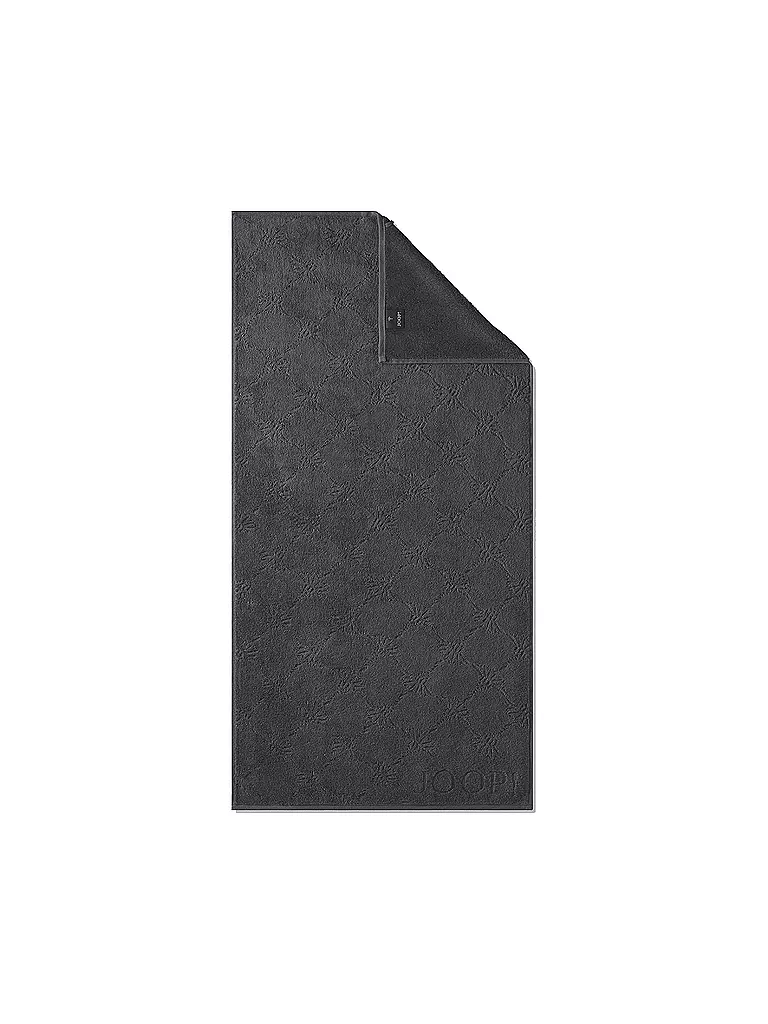 JOOP | Drap de douche "Cornflower" 80x150cm (Anthracite) | grau