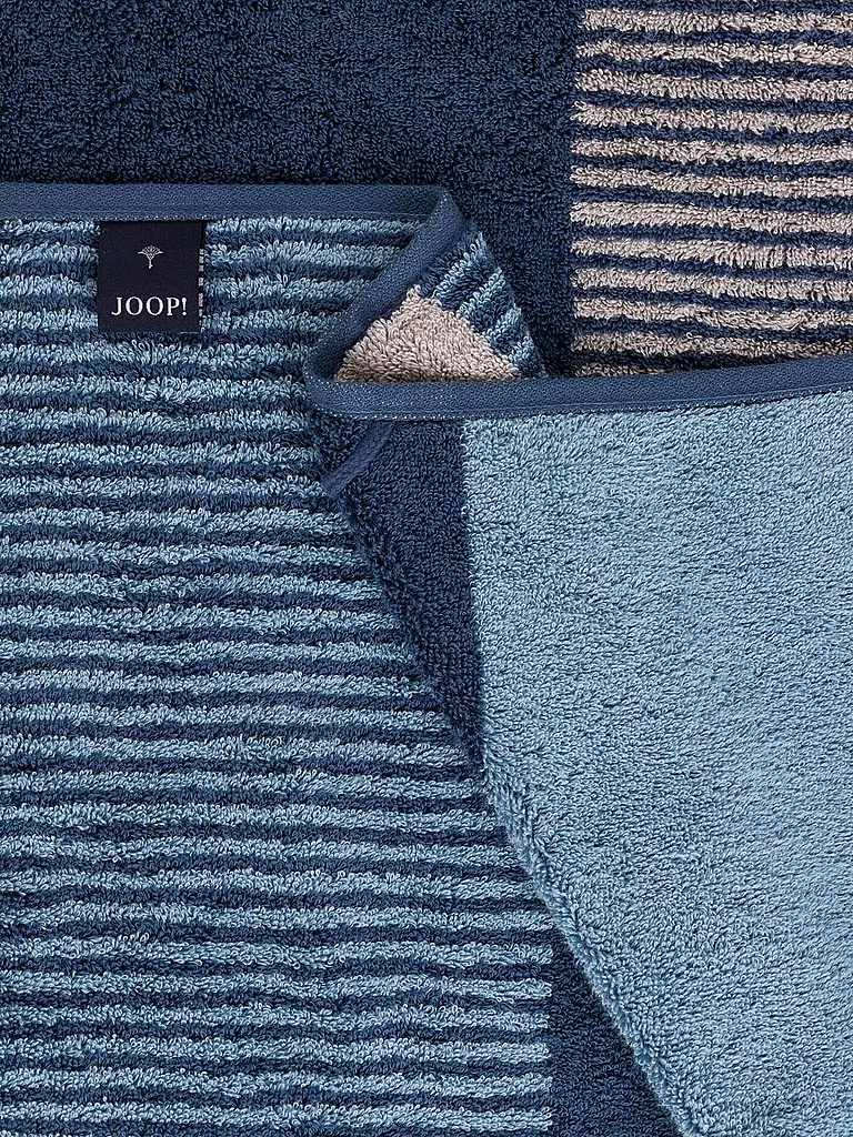 JOOP | Drap de douche 80x150cm DIVIDED SQUARES Aqua | 