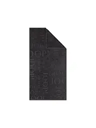JOOP | Drap de douche 80x150cm STUDIO REPEAT Platine | Noir