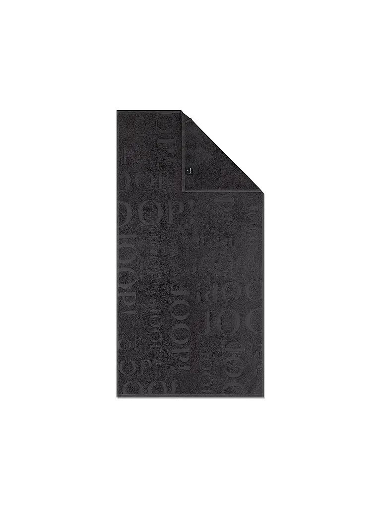 JOOP | Drap de douche 80x150cm STUDIO REPEAT Basalt | schwarz
