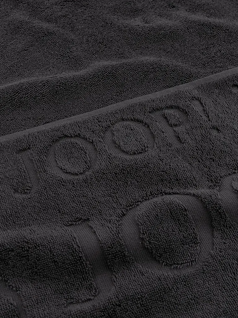 JOOP | Drap de douche 80x150cm STUDIO REPEAT Basalt | schwarz
