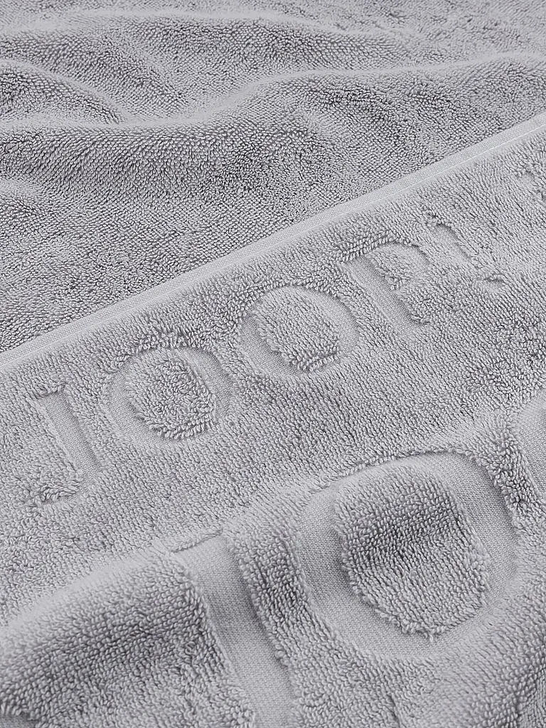 JOOP | Drap de douche 80x150cm STUDIO REPEAT Platine | hellgrau