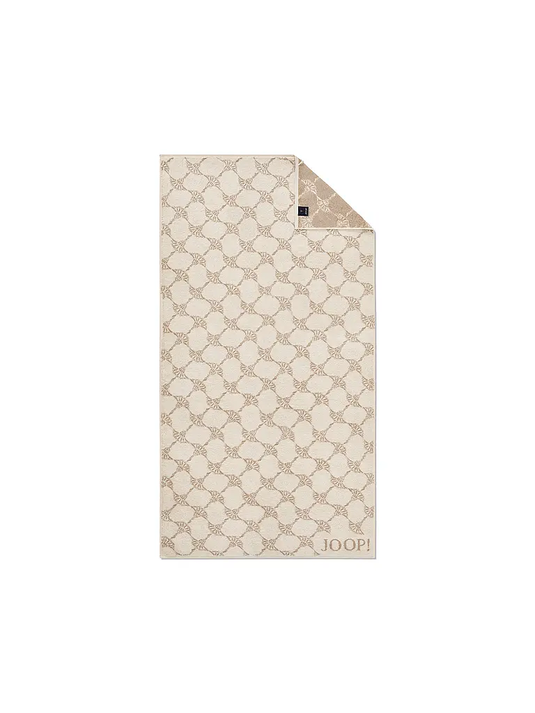 JOOP | Drap de douche Classic Cornflower 80x150cm Crème | creme