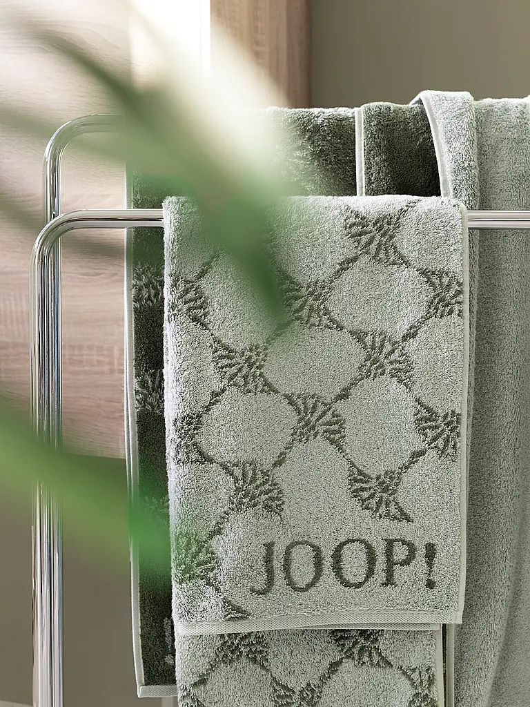 JOOP | Drap de douche Classic Cornflower 80x150cm Sauge | hellgrün