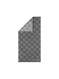 JOOP | Serviette "Cornflower" 80x150cm (graphite) | Gris