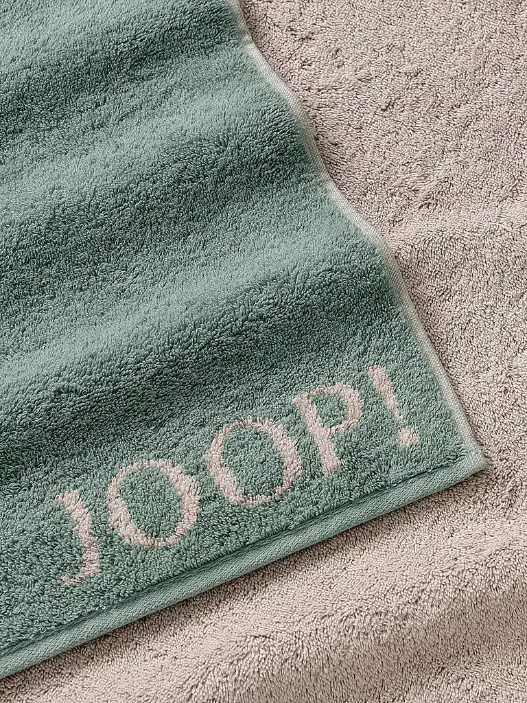 JOOP | Drap de douche double face 80x150cm Pinie | Vert clair