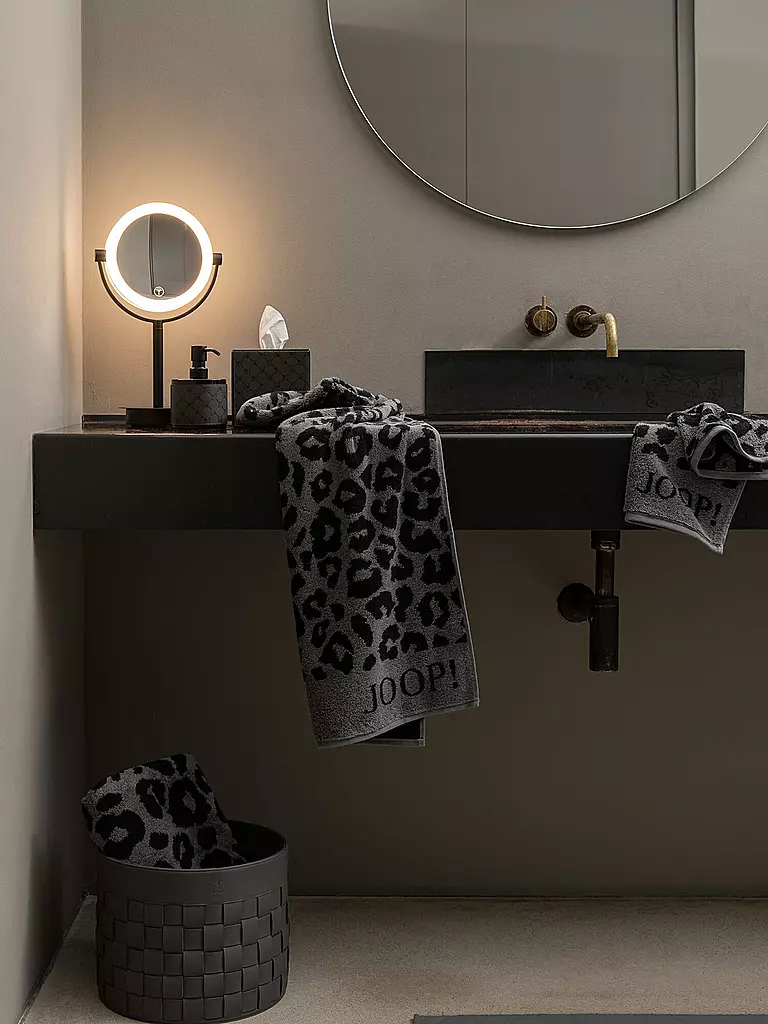 JOOP | Drap de douche LEO 80x150cm Graphite | Gris