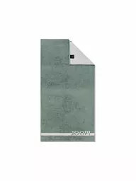 JOOP | Drap de douche SPLIT DOUBLEFACE 80x150cm Naturel | Vert clair
