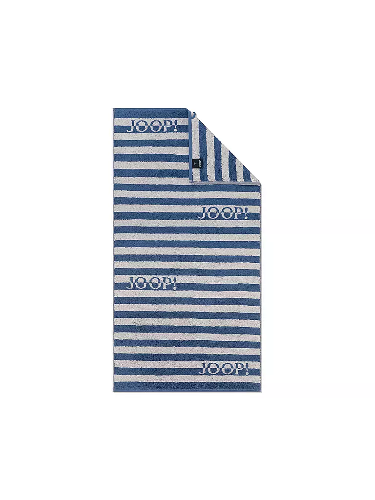 JOOP | Drap de douche SPLIT STRIPES 80x150cm Ocean | dunkelblau