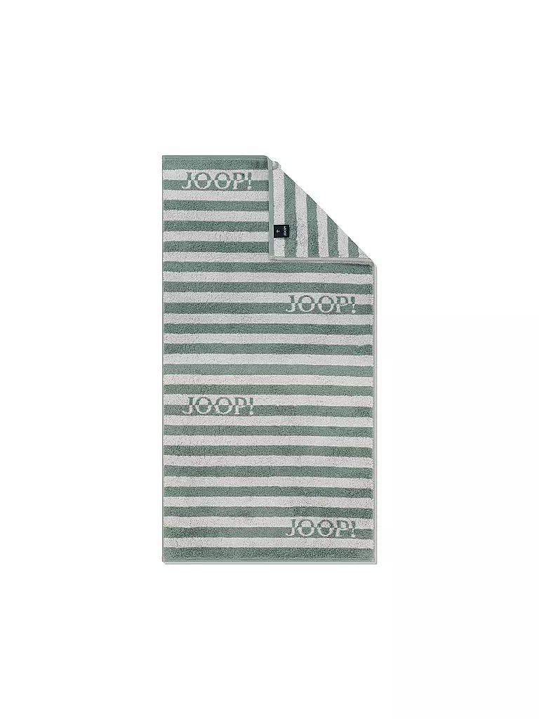 JOOP | Drap de douche SPLIT STRIPES 80x150cm Pinie | hellgrün