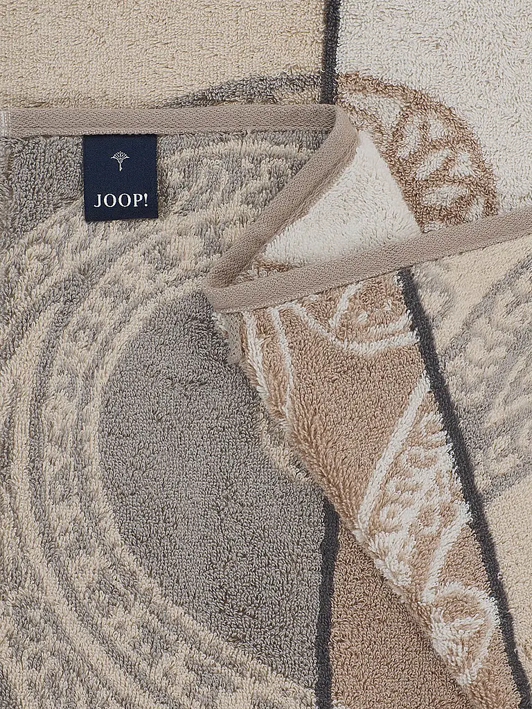 JOOP | Duschtuch 80x150cm CONTOUR PAISLY Creme | Beige