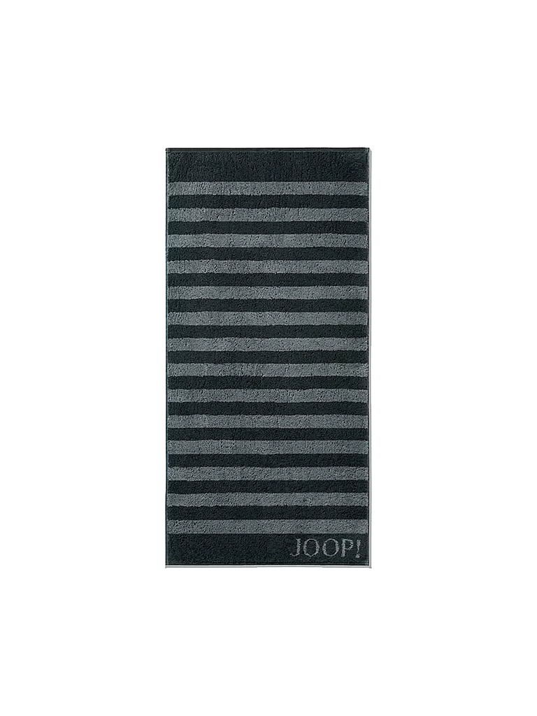 JOOP | Duschtuch Stripes 80x150cm (Noir) | schwarz