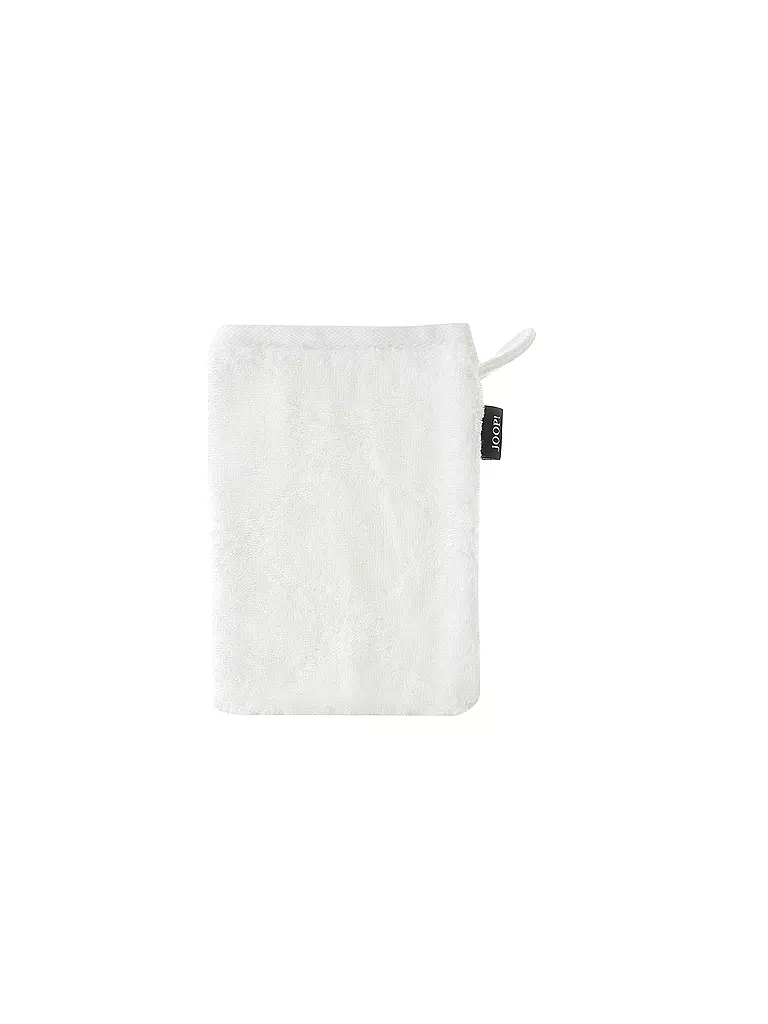 JOOP | Gant de toilette "Cornflower Uni" 16x22cm (Blanc) | Blanc