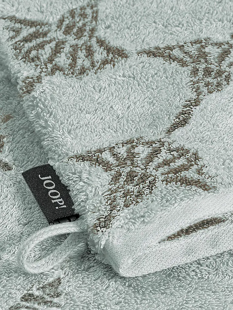 JOOP | Gant de toilette Classic Cornflower 16x22cm Sauge | Vert clair