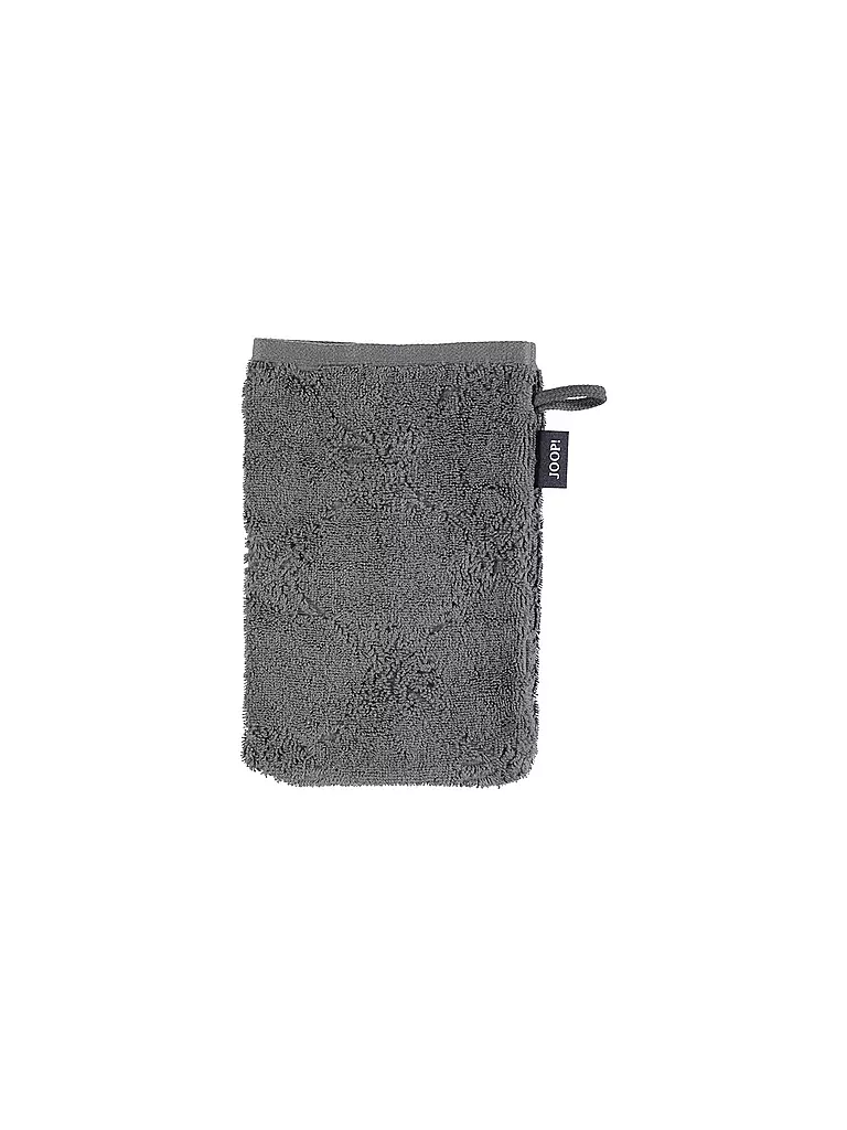 JOOP | Gant de toilette Cornflower 16x22cm Anthracite | Gris