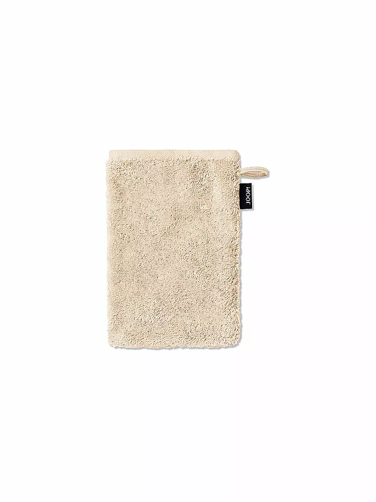 JOOP | Gant de toilette SPLIT DOUBLEFACE 16x22cm Naturel | Crème