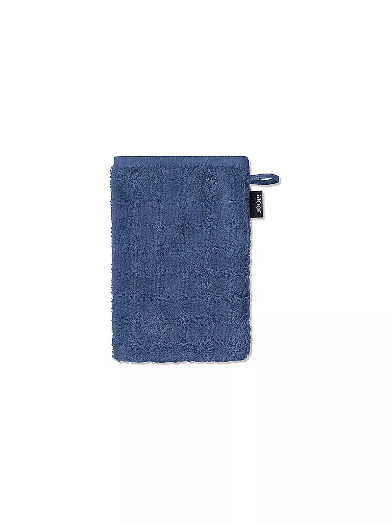 JOOP | Gant de toilette SPLIT DOUBLEFACE 16x22cm Ocean | dunkelblau