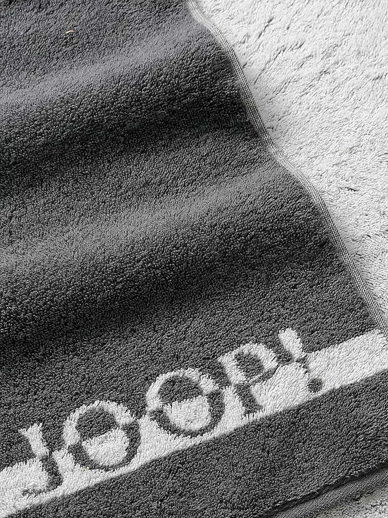 JOOP | Gant de toilette SPLIT DOUBLEFACE 30x50cm Pierre | grau