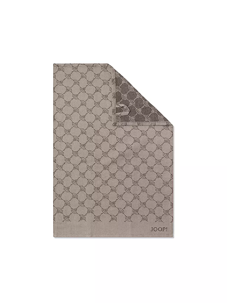 JOOP | Geschirrtuch CUISINE 50x70cm Graphit | Camel
