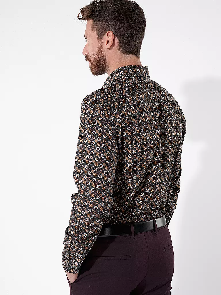 JOOP | Hemd Slim Fit Hanson | Marron