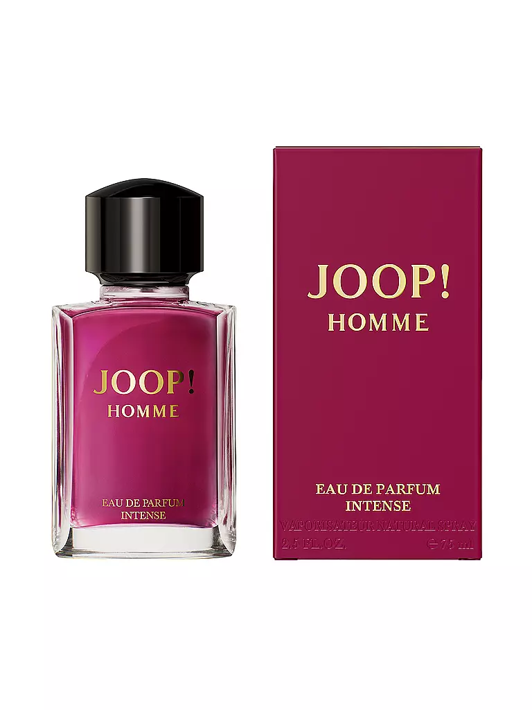 JOOP | Homme Eau de Parfum Intense 75ml | Aucune couleur