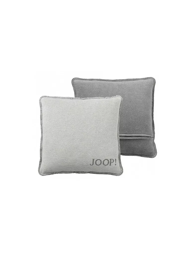JOOP | Housse de coussin 50x50cm fumée-graphite | Gris