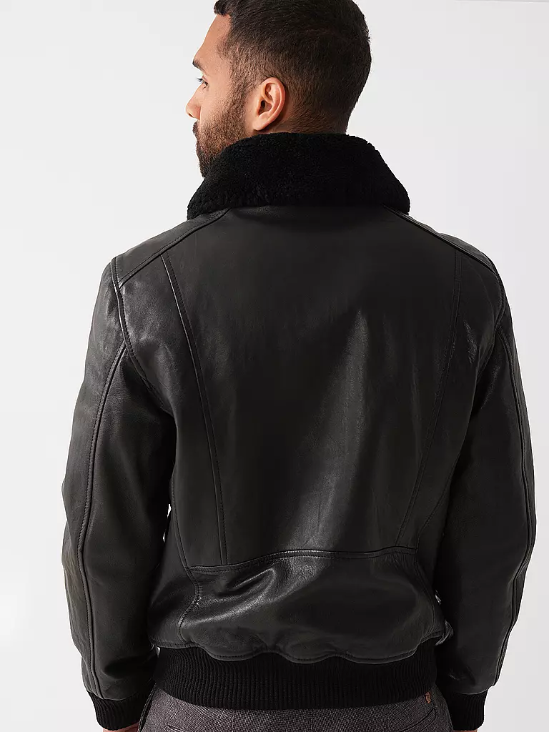 JOOP | Lederjacke AVIATOR AVIA | Noir