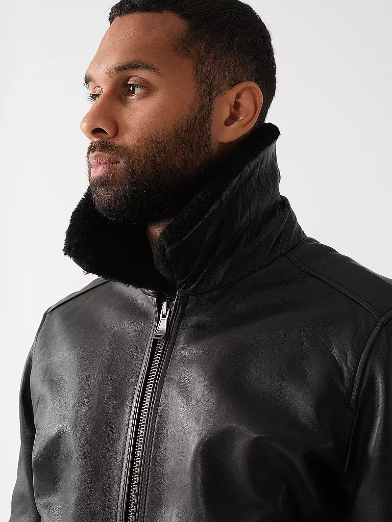 JOOP | Lederjacke AVIATOR AVIA | Noir