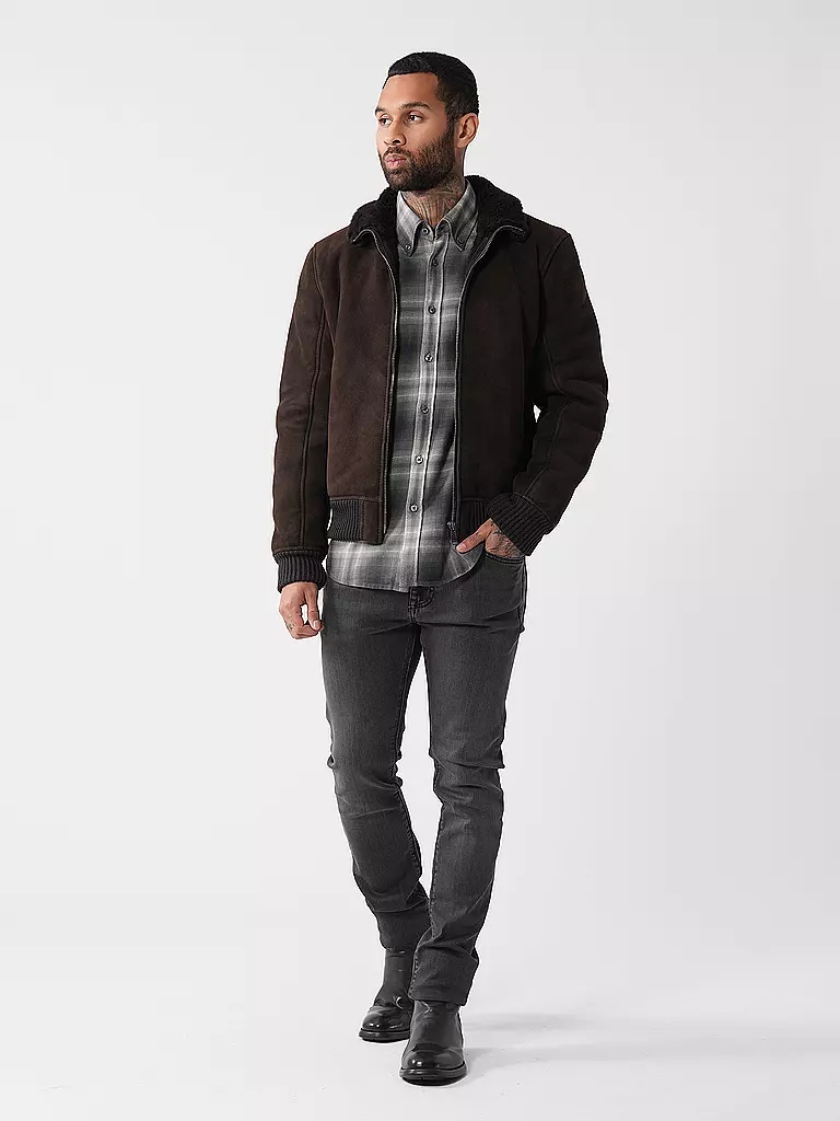 JOOP | Lederjacke RAZOR | Marron