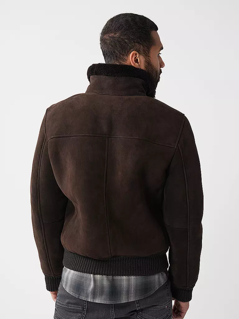 JOOP | Lederjacke RAZOR | Marron