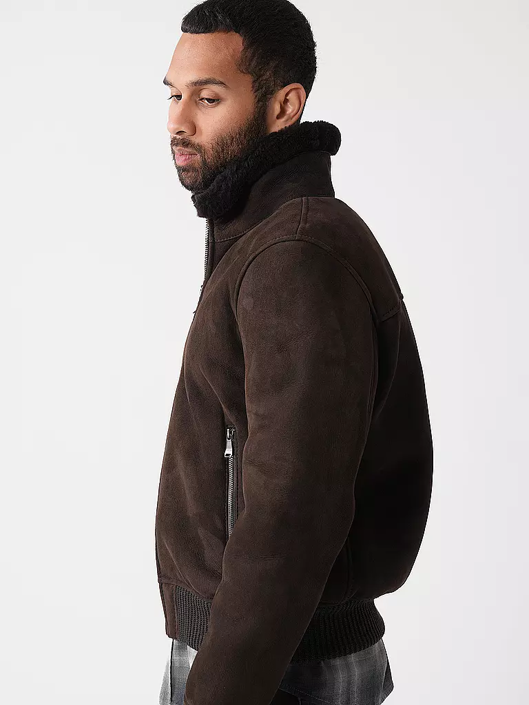 JOOP | Lederjacke RAZOR | Marron