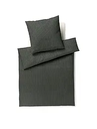 JOOP | Linge de lit en flanelle 70x90cm/140x200cm SOFT STRIPES | Vert clair