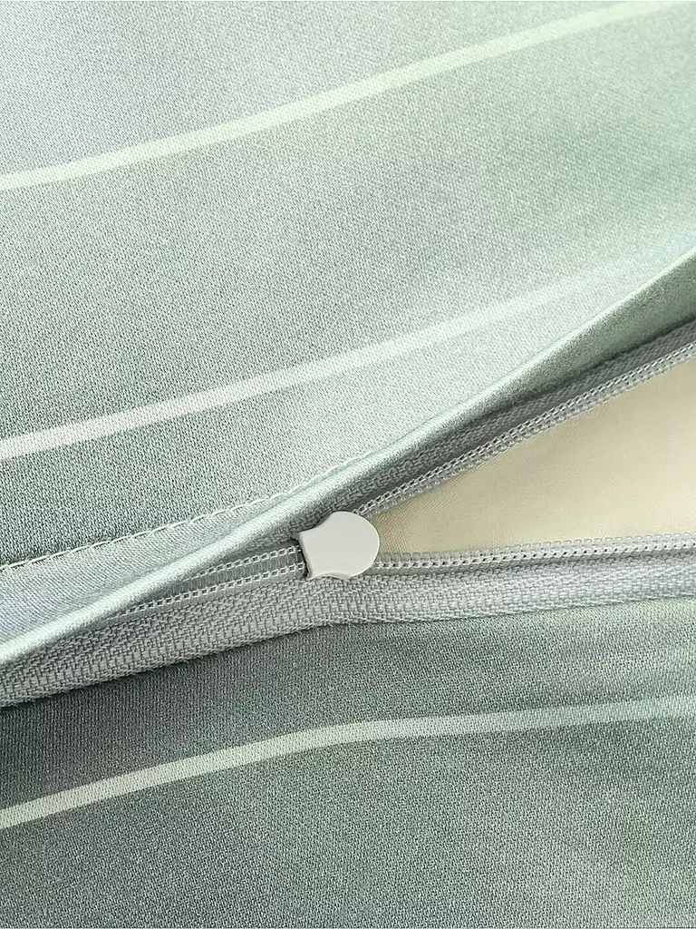 JOOP | Linge de lit en satin 2x 70x90cm/200x200cm MOVE Aqua | Menthe