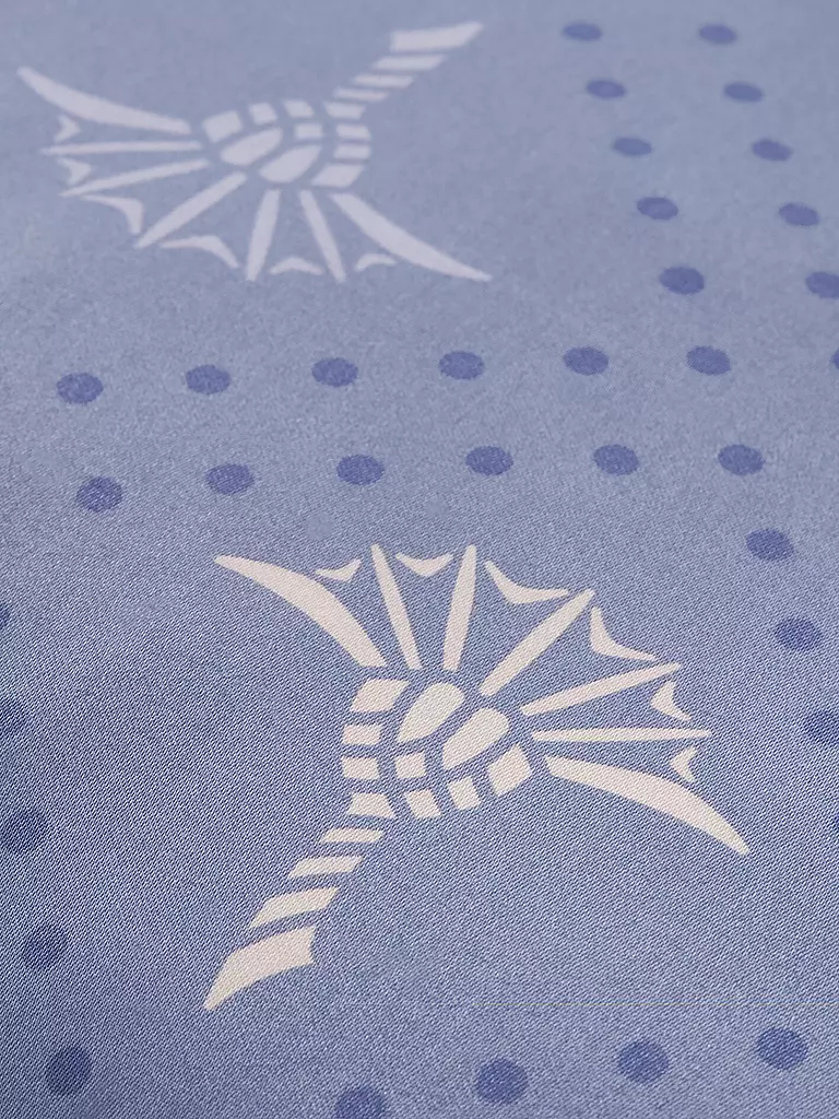JOOP | Linge de lit en satin CORNFLOWER CHARM 70x90 / 140x200cm Ocean | Bleu clair