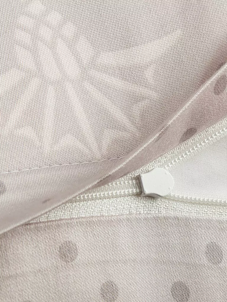 JOOP | Linge de lit en satin CORNFLOWER CHARM 70x90 / 140x220cm Stone | 