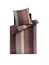 JOOP | Linge de lit en satin LEO 70x90cm / 140x200cm Vanille | Gris