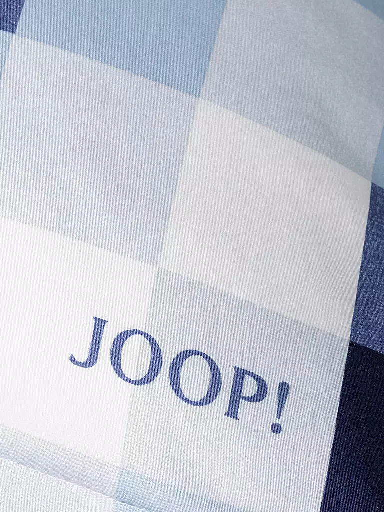 JOOP | Linge de lit en satin MESH 2x 70x90cm/2000x200cm Sky | blau