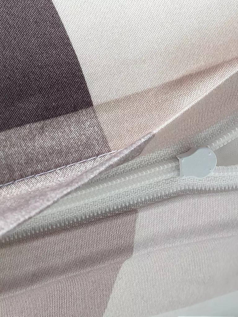 JOOP | Linge de lit en satin MESH 70x90cm/140x220cm Stone |