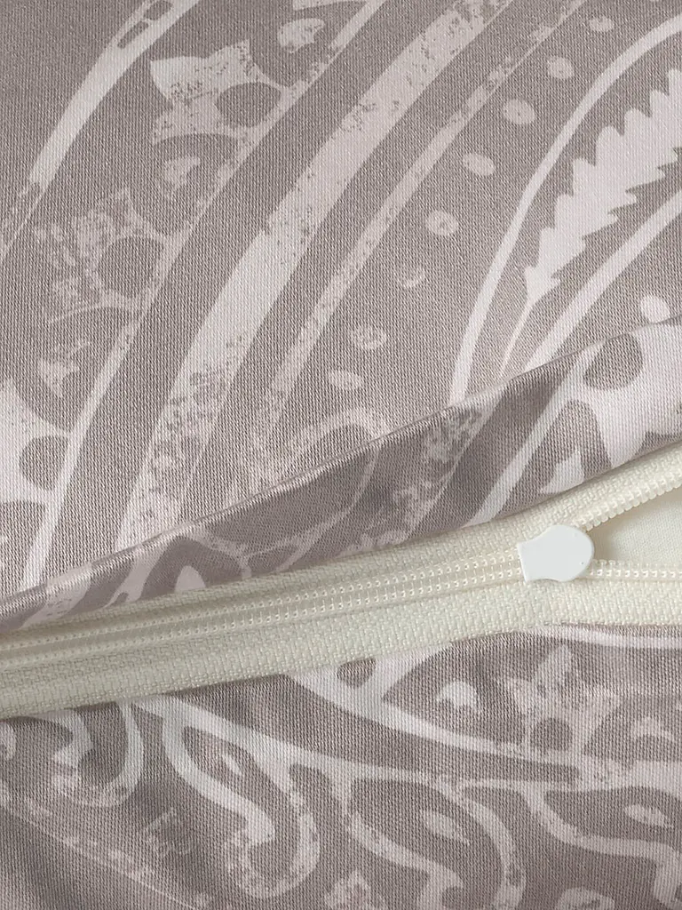 JOOP | Linge de lit en satin PAISLEY 70x90cm/140x200cm Crème | beige