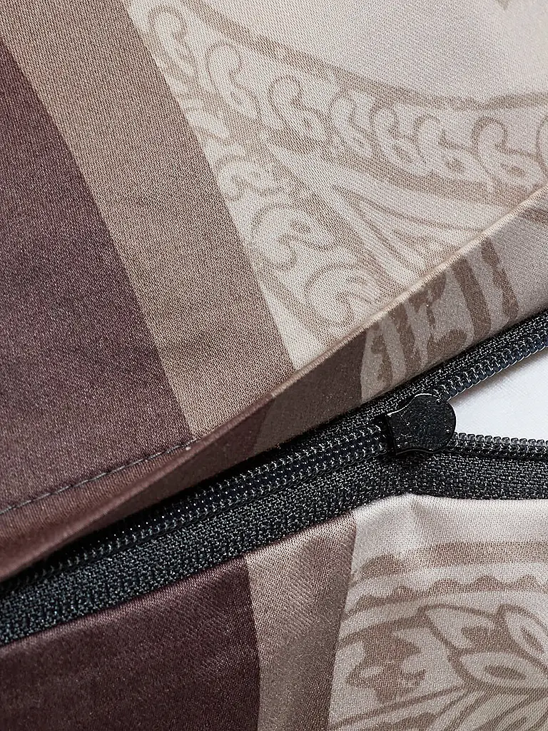 JOOP | Linge de lit en satin PAISLEY STRIPES 2x70x90cm/140x200cm Noir | 