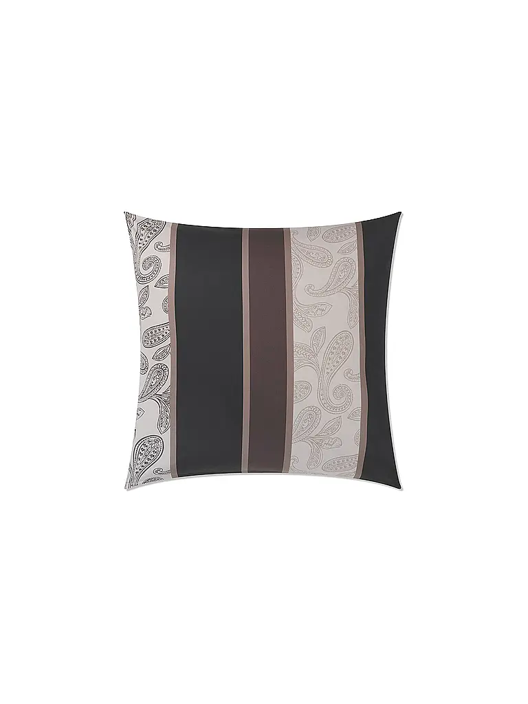 JOOP | Linge de lit en satin PAISLEY STRIPES 2x70x90cm/140x200cm Noir | 