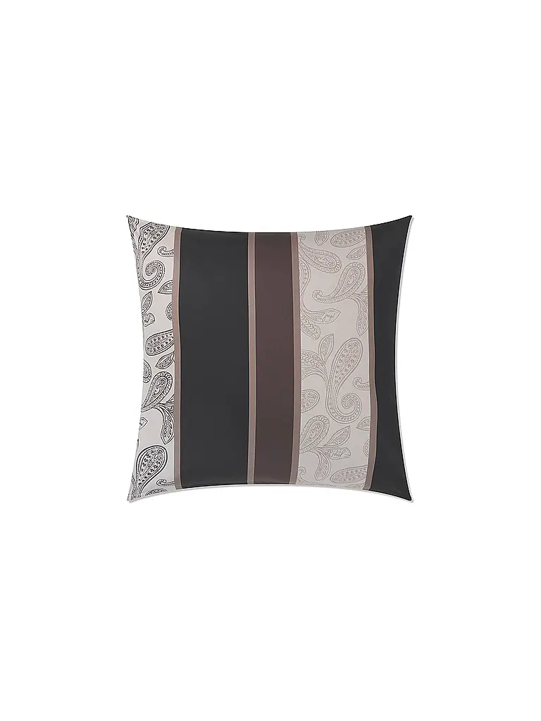 JOOP | Linge de lit en satin PAISLEY STRIPES 70x90cm/140x200cm Noir | 