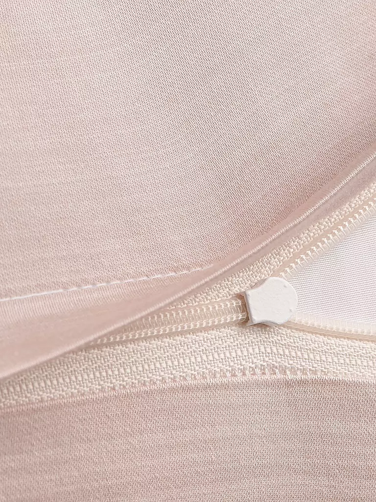 JOOP | Linge de lit en satin SPLIT 70x90cm / 140x200cm Nude | 