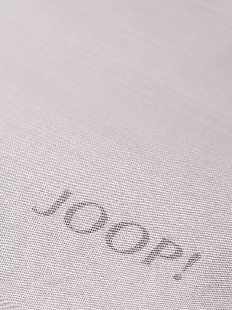 JOOP | Linge de lit en satin SPLIT 70x90cm / 140x200cm Stone | Gris clair