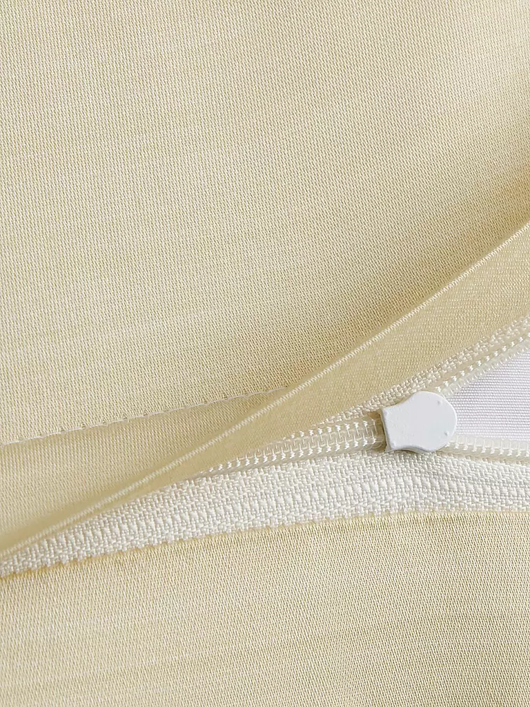 JOOP | Linge de lit en satin SPLIT 70x90cm / 140x200cm Vanille | 