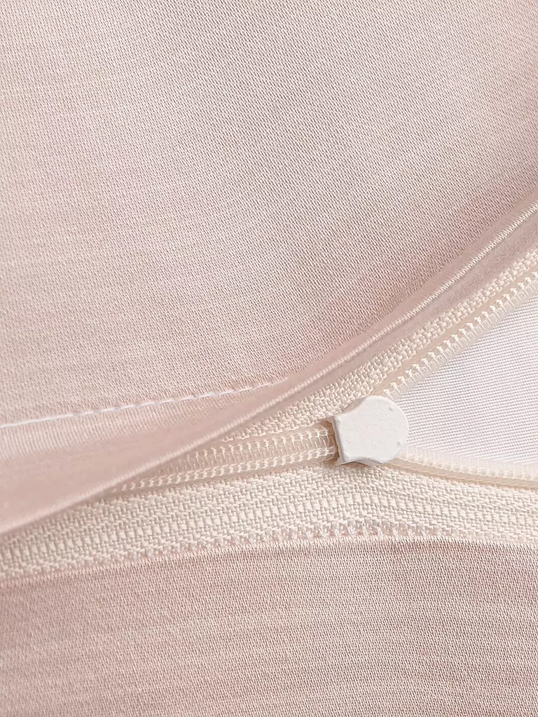 JOOP | Linge de lit en satin SPLIT 70x90cm / 140x220cm Nude | 