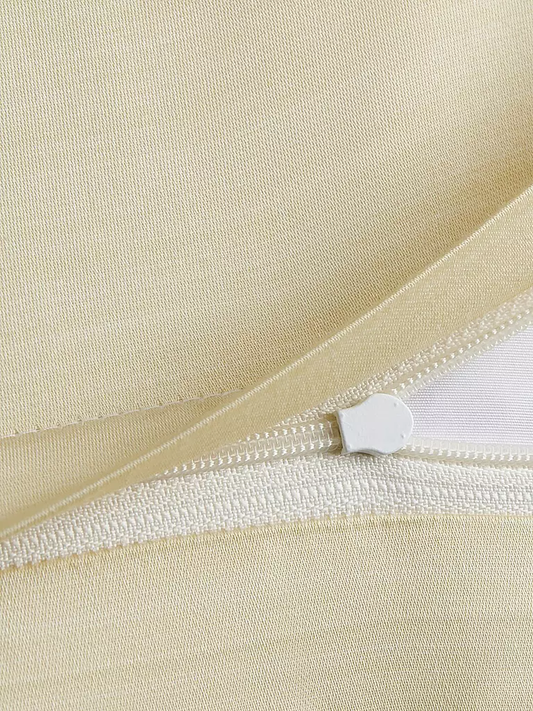 JOOP | Linge de lit en satin SPLIT 70x90cm / 140x220cm Vanille | 