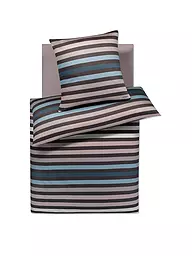 JOOP | Housse de couette en satin TONE 70x90cm/140x220cm Ocean | Gris