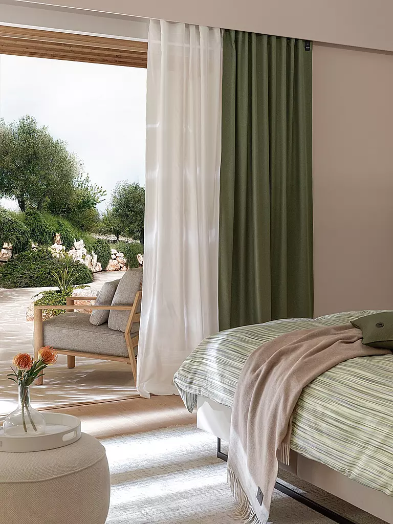 JOOP | Linge de lit en satin VIVID 2x 70x90cm/200x200cm Lime | Vert clair