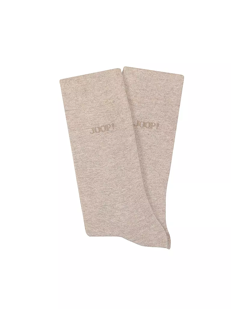 JOOP | Lot de 2 paires de chaussettes sable chiné | Beige